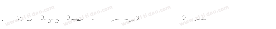 Brannboll Fet Swash字体转换